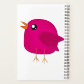 Carnet Enfants mignonette birdy (Verso)
