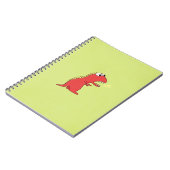 Carnet Enfants mignons de dinosaure de T-Rex de bande (Côté gauche)