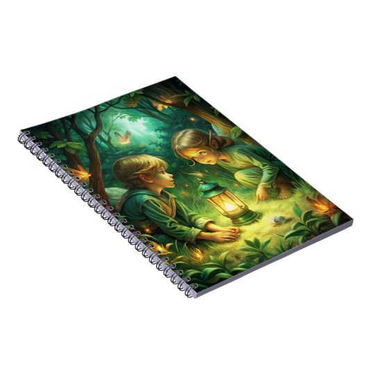 Carnet Enfants mignons en forêt (Côté Droit)