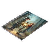 Carnet Enfants mignons en hiver (Côté gauche)