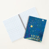 Carnet Enfants observant les étoiles (Intérieur)