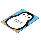 Carnet Enfants Penguin mignonne (Côté gauche)