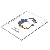 Carnet Enfants pingouins adorables (Côté gauche)