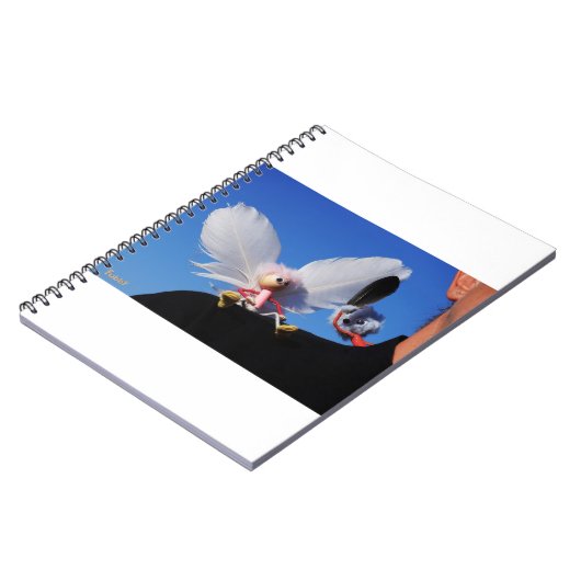 Carnet Engel fubby sur mon épaule avec Monster stimulant (Côté gauche)