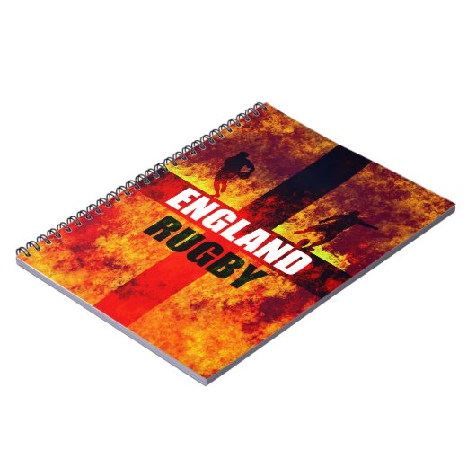 Carnet England rugby (Côté gauche)