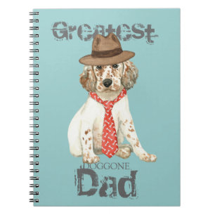Carnet English Setter Dad