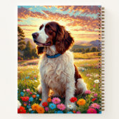 Carnet English Springer Spaniel dog (Dos)