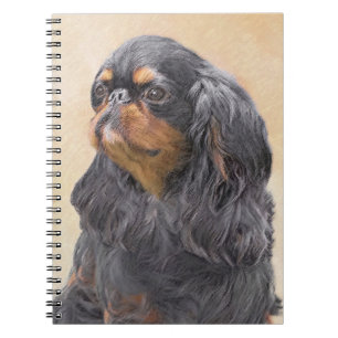 Carnet English Toy Spaniel Peinture Animal Art original