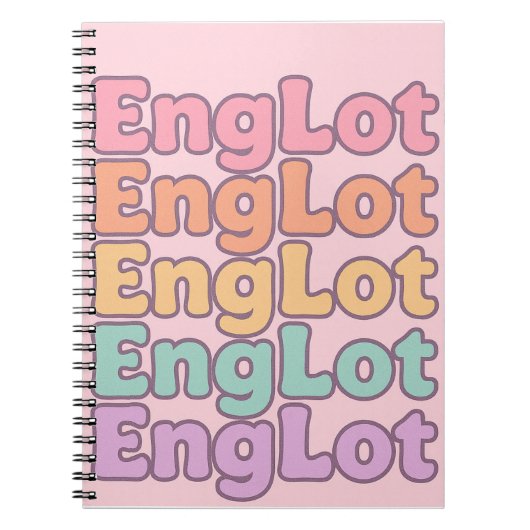Carnet Englot (Devant)