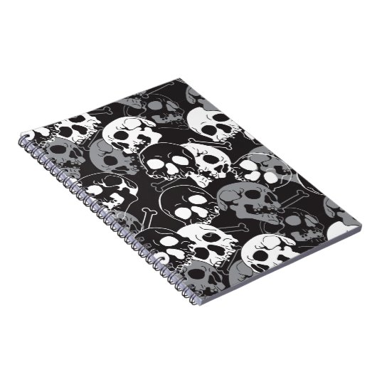 Carnet Enigme Ethérée : conception complexe du crâne à mo (Côté Droit)