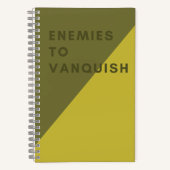 Carnet Ennemis pour Vanquish Funny Olive & Bright Green (Recto)