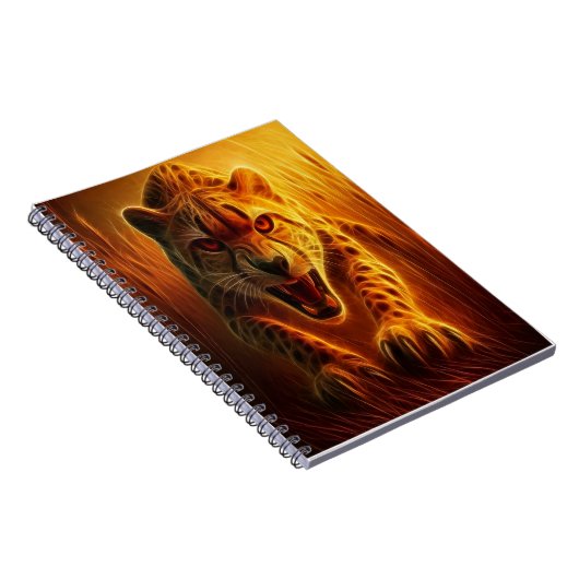 Carnet Enraged Cheetah Notebook (Côté Droit)