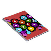 Carnet Enregistrement Romp Fun Music Motif Art (Côté Droit)