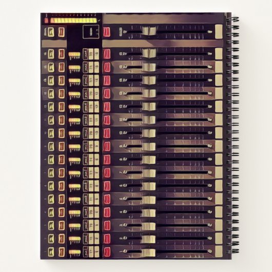 Carnet Enregistrement Studio Audio Deck (Dos)