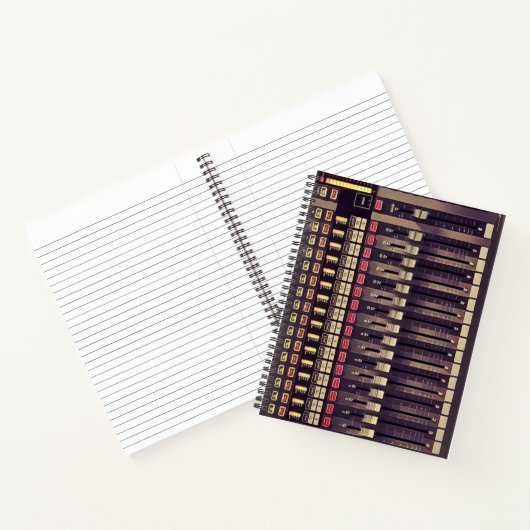 Carnet Enregistrement Studio Audio Deck (Intérieur)