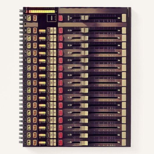 Carnet Enregistrement Studio Audio Deck (Devant)