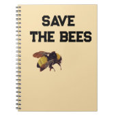 CARNET ENREGISTRER LES NOTEPAD DES ABEILLES (Devant)