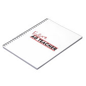Carnet Enseignant Ag Future (Côté gauche)