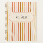 carnet enseignant, cadeau enseignant personnalisé, (Devant)