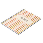 carnet enseignant, cadeau enseignant personnalisé, (Côté gauche)