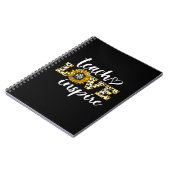 Carnet Enseignant Cadeau Enseigner Amour Inspirer Leopard (Côté gauche)