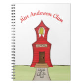 Carnet Enseignant Coloré Cute Whimsical Classe école (Devant)