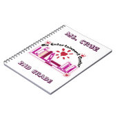 Carnet Enseignant de 2e année personnalisée (Côté gauche)