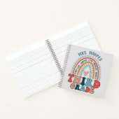 Carnet Enseignant de 3e année cadeau personnalisé Rainbow (Intérieur)