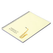 Carnet enseignant de bande musicale saxophone (Côté gauche)