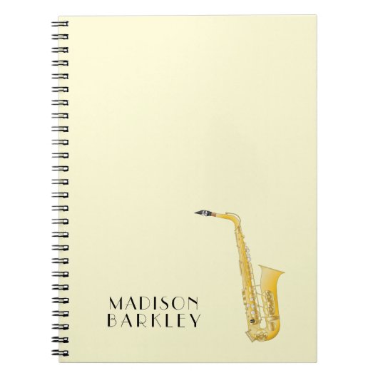 Carnet enseignant de bande musicale saxophone (Devant)