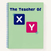 Carnet Enseignant De L'Algebra X Y Math (Devant)