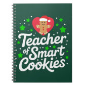 Carnet Enseignant De Noël Des Cookies Intelligents Vie De (Devant)