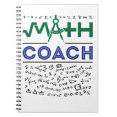 Carnet Enseignant en mathématiques Enseignant en mathémat (Devant)