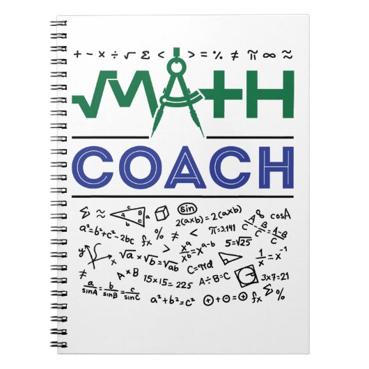 Carnet Enseignant en mathématiques Enseignant en mathémat (Devant)