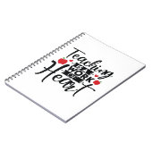 Carnet Enseignant L'Art L'Enseignement Est Une Oeuvre De (Côté gauche)