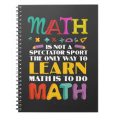 Carnet Enseignant mathématique Etudiant mathématique Ecol (Devant)