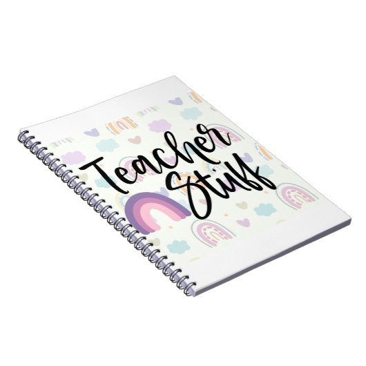 Carnet Enseignant Stuff Boho Rainbow (Côté Droit)