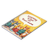 Carnet Enseignants Animaux Mignons Modifiable Apprentissa (Côté gauche)
