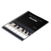Carnet Enseignement Piano, Manuel de pratique Piano (Côté gauche)