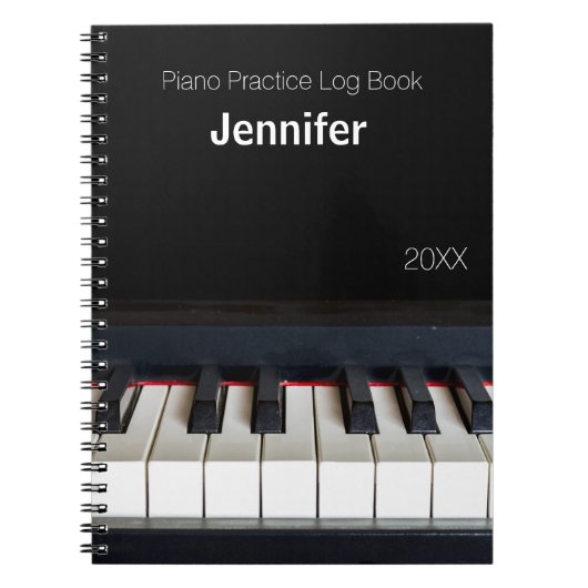 Carnet Enseignement Piano, Manuel de pratique Piano (Devant)