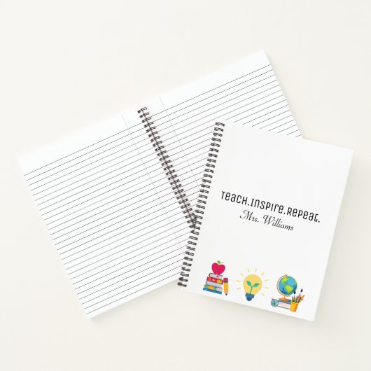 Carnet Enseigner Inspirer Répéter, Appréciation de l'ense (Intérieur)