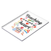 Carnet Enseigner le coeur de travail (Côté gauche)