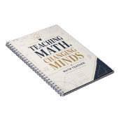 Carnet Enseigner les maths change les esprits enseignant (Côté Droit)