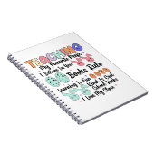 Carnet Enseigner Mes Peeps Préférés - Enseignant Lapin Pâ (Côté Droit)