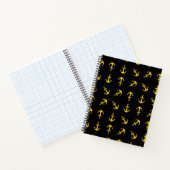 Carnet Ensemble d'Ancres en bateau doré (Intérieur)