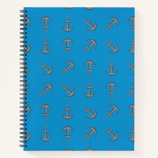 Carnet Ensemble d'Ancres pour bateaux à cartons (Devant)