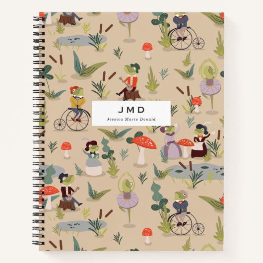 Carnet Ensemble dans la terre de grenouille (Devant)