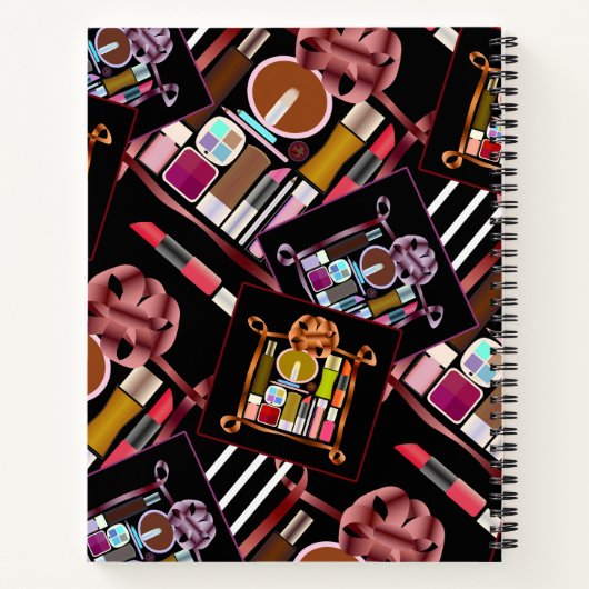 Carnet Ensemble de cosmétiques (Dos)