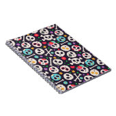 Carnet Ensemble de crânes. Motif sans couture avec concep (Côté Droit)