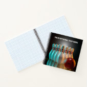 Carnet Ensemble de dessous de verre de frappes de Bowling (Intérieur)